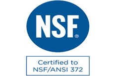 NSF 372 logo AVK