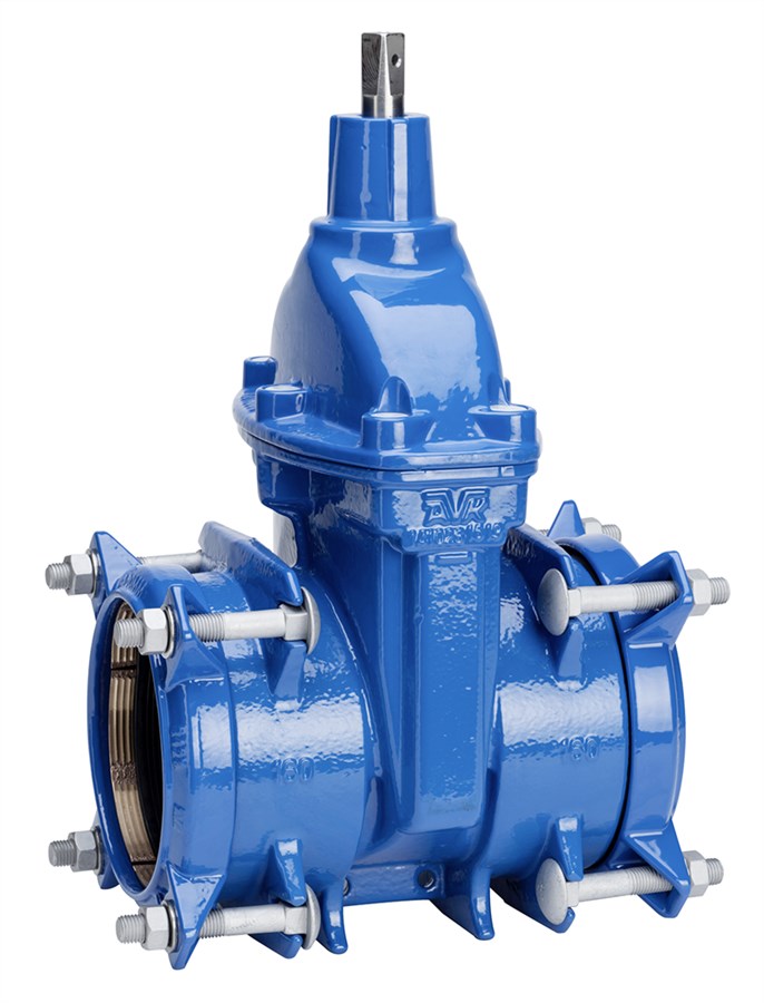 Gate Valve with tensile coupling ends for PE and uPVC pipes unmatched reliability and built-in safety in every detaill. 