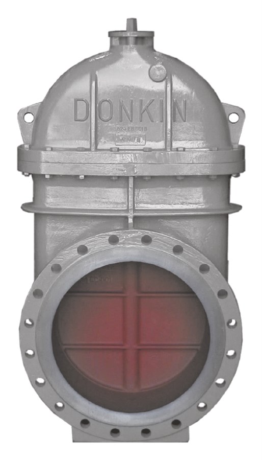 Donkin Large Diameter Steel Softseal Gate Valve
