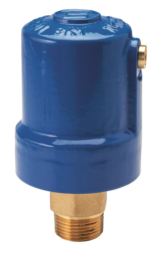 Automatic air valve, designed with soft and sensitive seal. Effectively discharges accumulated air, while under pressure.