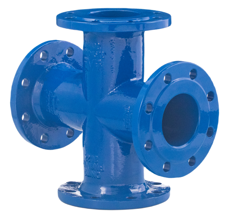 Fittings comprises a range of sockets, tyton and flange connections. Ductile iron and epoxy coated.