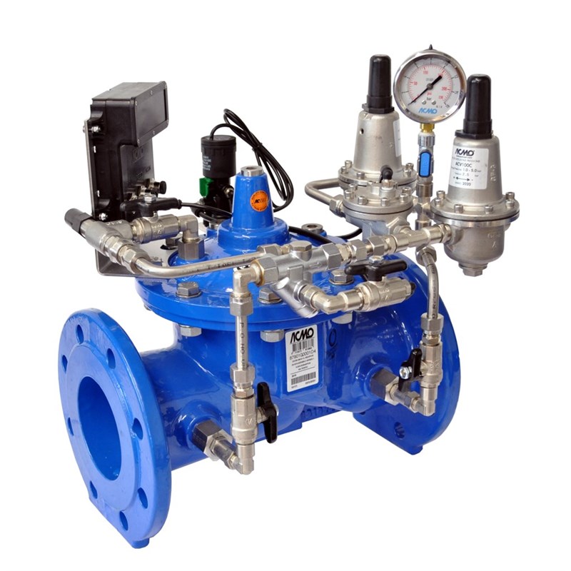 Instrucciones de montaje y mantenimiento para reductor de presión Tipo DRVD  DN125-200